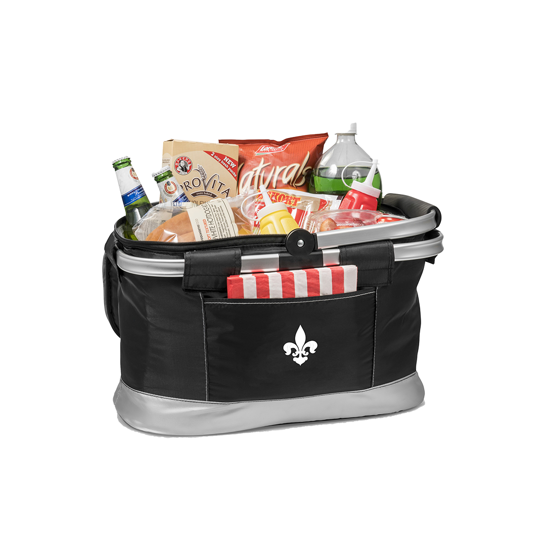 Fleur-de-Lys Large Cooler Bag